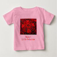 'Daddy's Little Valentine' Infant's T-shirt