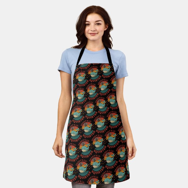 Daddys Little Whale Apron (Worn)