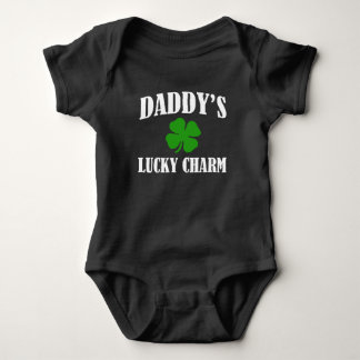 Daddy's Lucky Charm Baby St. Patricks day shirt