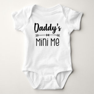 Daddy's Mini Me Baby Bodysuit