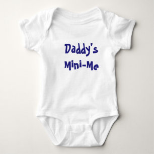 Daddy's Mini-me Onsie/Creeper for baby Bodysuit