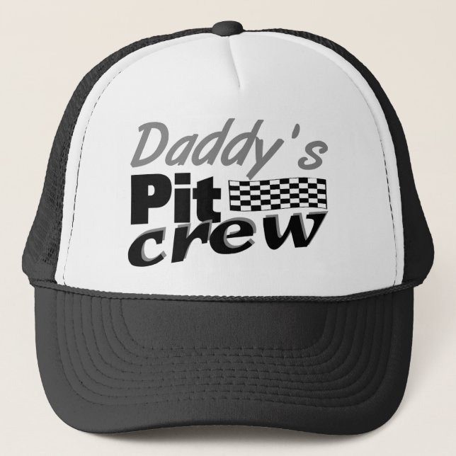 Daddy's Pit Crew Trucker Hat (Front)