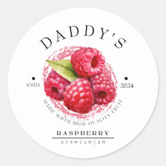 Daddy's Raspberry Jam Sticker