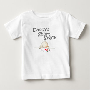 Daddy's Short Stack T Baby T-Shirt