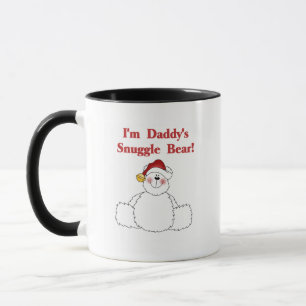 Daddy's Snuggle Bear Tshirts and Gifts Mug