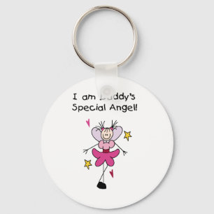 Daddy's Special Angel Key Ring