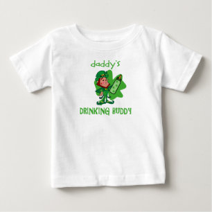 Daddy's St Pat's Drinking Buddy Baby T-Shirt