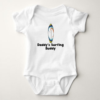 Daddy's Surfing Buddy Baby Bodysuit