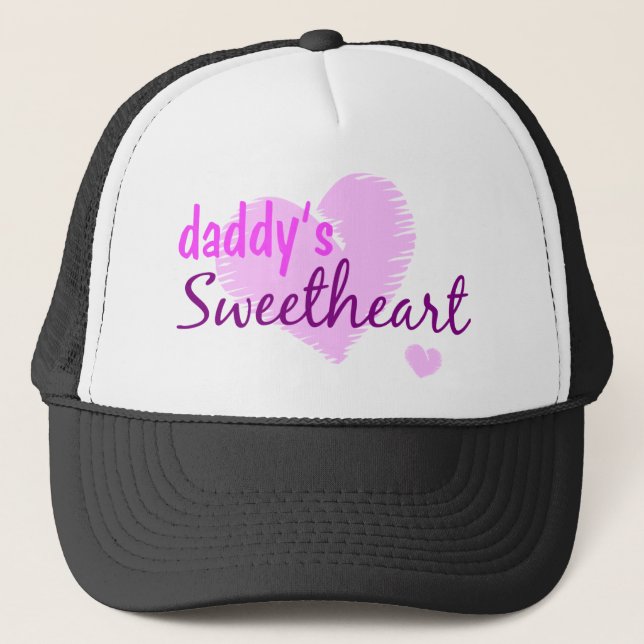 Daddy's Sweetheart Trucker Hat (Front)