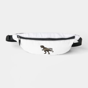 Daddysaurus Dinosaur Vintage Engraving Shirt Desig Bum Bags