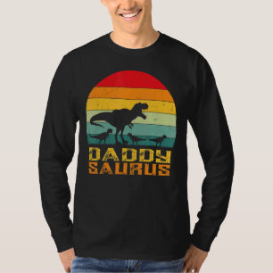 Daddysaurus Rex Daddy Dinosaur Father's Day 2022 T-Shirt