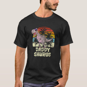 Daddysaurus rex Daddy Saurus Dinosaur T-Shirt