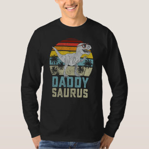 Daddysaurus Rex Dinosaur Daddy Saurus Family Match T-Shirt