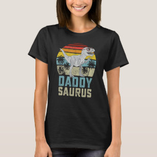 Daddysaurus Rex Dinosaur Daddy Saurus Family Match T-Shirt