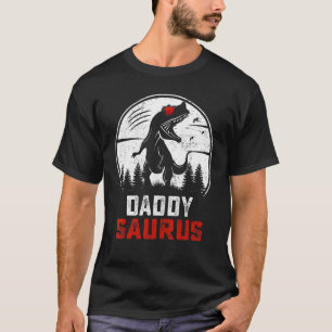 Daddysaurus rex Dinosaur  DaddySaurus Family Match T-Shirt