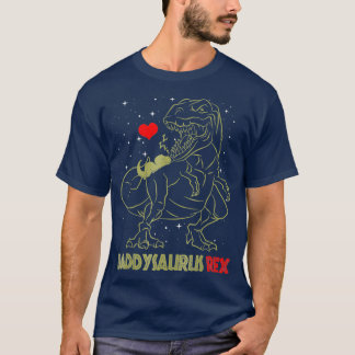 Daddysaurus T shirt Dinosaur Gifts T rex Daddy