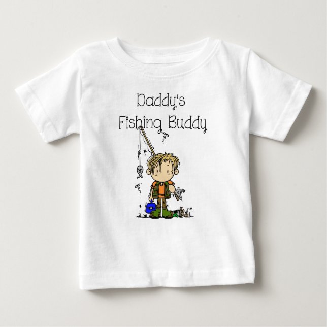DADFISHINGBUDDY.png Baby T-Shirt (Front)