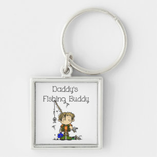 DADFISHINGBUDDY.png Key Ring