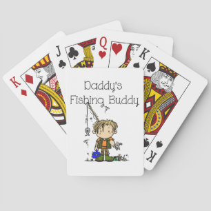 DADFISHINGBUDDY.png Playing Cards