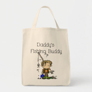 DADFISHINGBUDDY.png Tote Bag