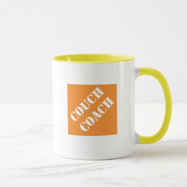 Dadism Couch Coach Mug (Right)
