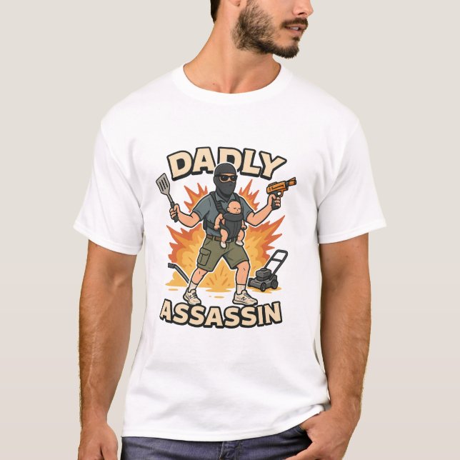 Dadly Assassin T-Shirt (Front)