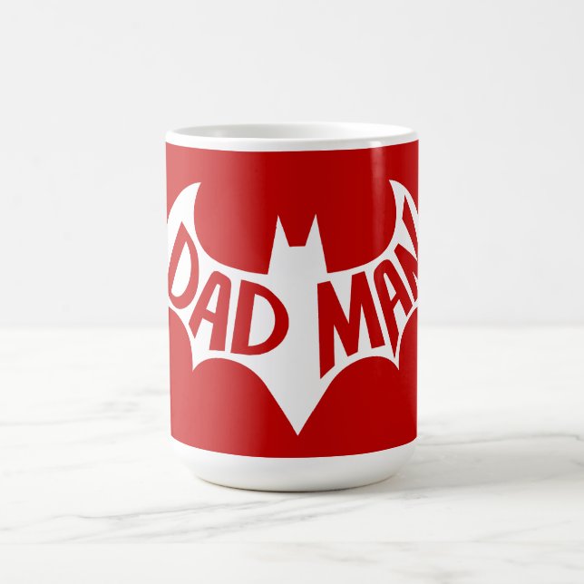 Dadman Superhero Coffee Mug (Center)