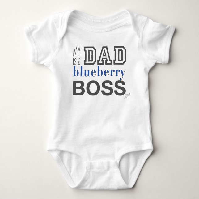 Dad's a Blueberry Boss Shirt (Front)