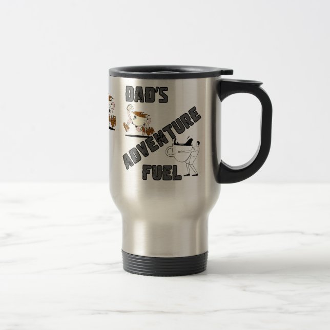Dad's Adventure Fuel Travel Mug (Right)