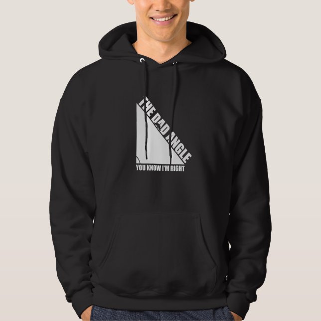 Dads Angle Love Math Fathers Day Geometry You Know Hoodie (Front)