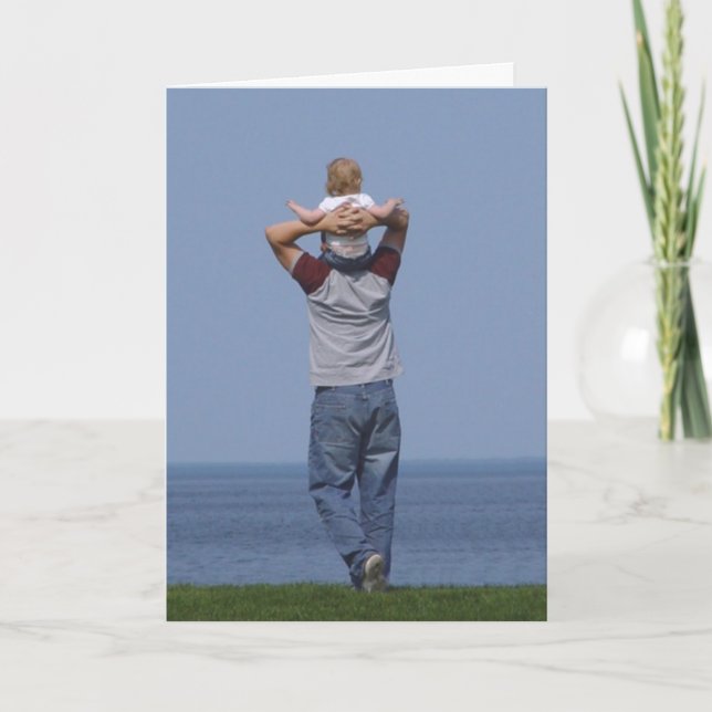 "Dad's arms" Card (Front)
