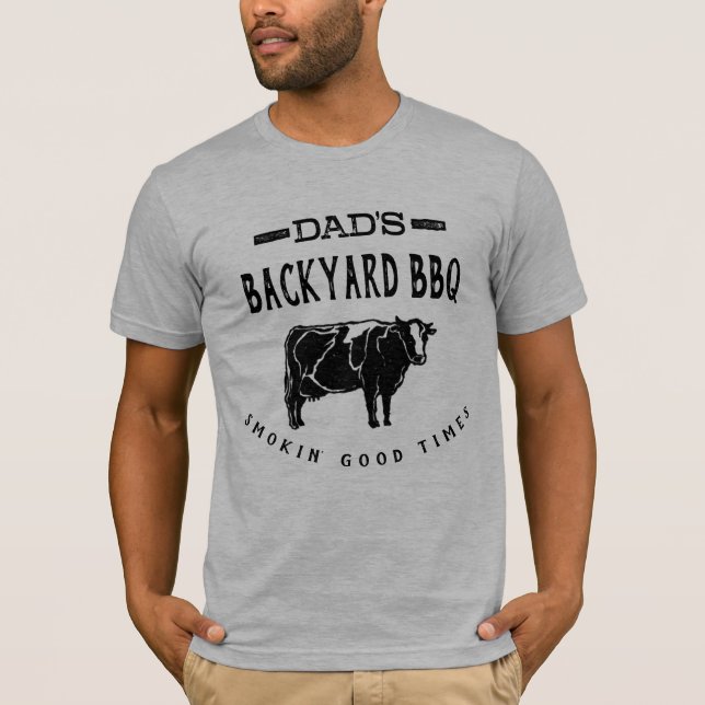 Dad's Backyard BBQ | Beef | T-Shirt (Front)