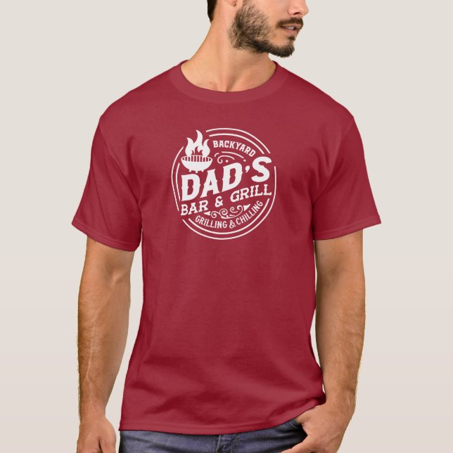 Dad's Bar and Grill T-Shirt (Front)