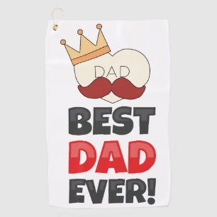 Dad's Best Golfing Buddy: Best Dad Golf Towel