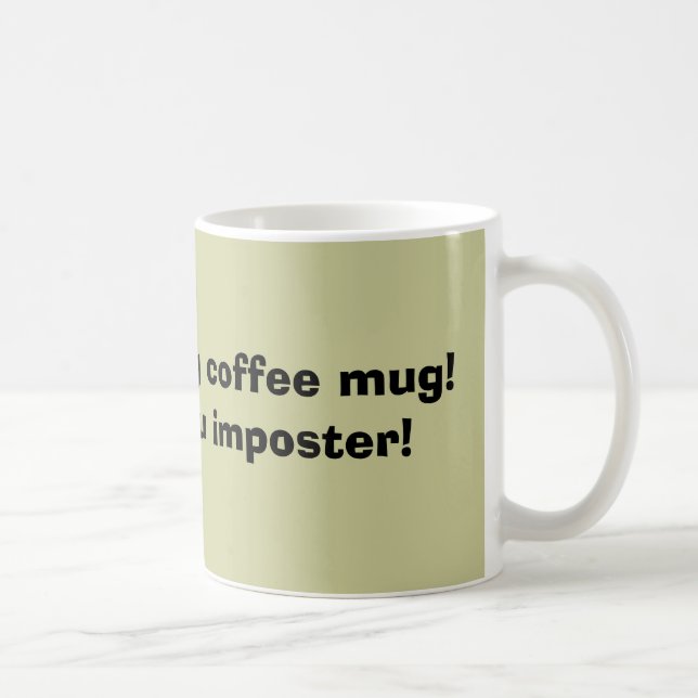 Dad's Big Coffee Mug (Right)