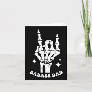 Dads Club Fathers Day Funny Trendy Words On Back Card