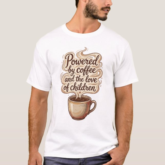 Dad's coffee T-shirt (Front)