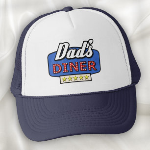 Dad's Diner - Funny Chef's Trucker Hat