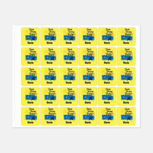Dads Diving Buddy Design - Small Square Clothing L