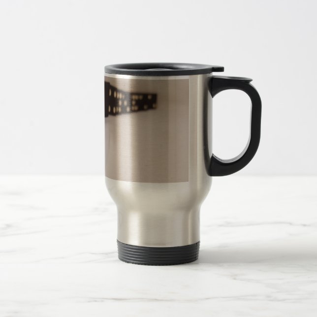 Dad's Domino Drinking Travel Mug (Right)