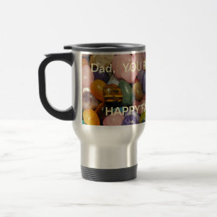 Dad's Father's Day Travel Mug Dad You Rock!