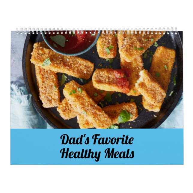 Dad's Favourite Healthy Meals Calendar (Cover)