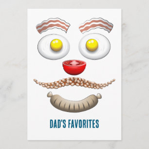 Dad's Favourites on Fathers Day Card