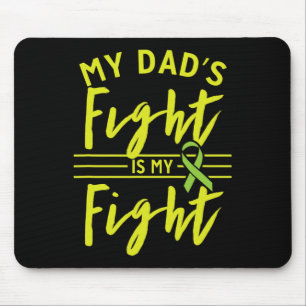 Dad's Fight Is My Fight Kidney Disease Awareness 1 Mouse Pad