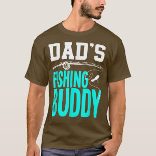 Dads Fishing Buddy Funny Father Son Fishing 360  T-Shirt