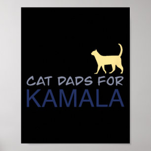 Dads For Kamala Harris For President 2024 Poster