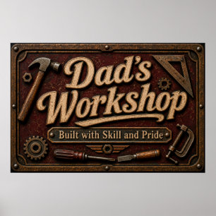 Dads Garage Poster