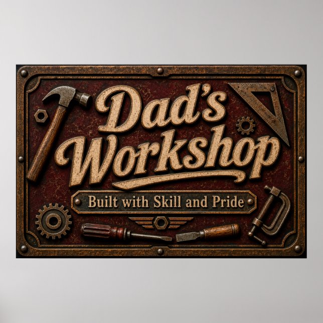 Dads Garage Poster (Front)