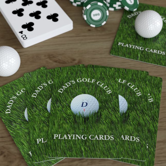 Dad's Golf Club Playing Cards (Creator Uploaded)