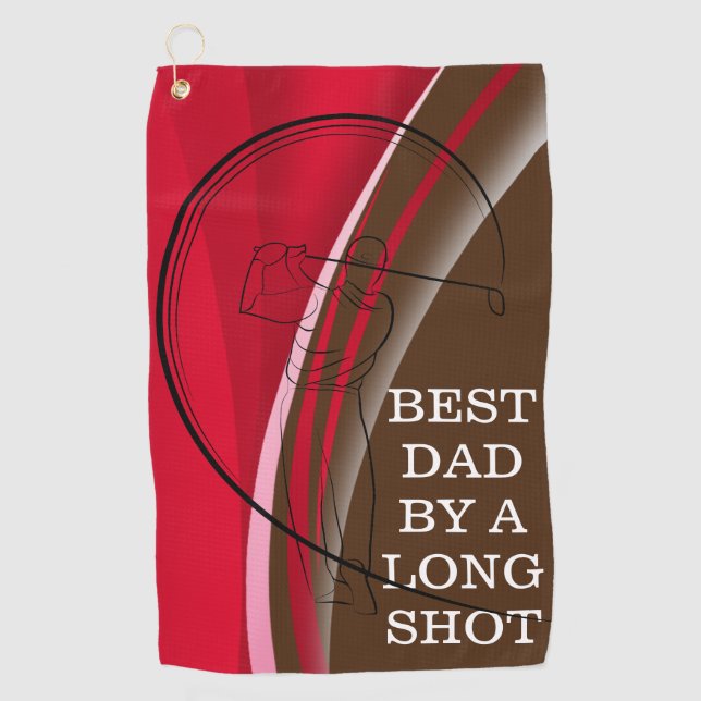 Dad's Golf Game Just Got Better with This Towel (Front)